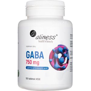 Aliness GABA 750 mg - 100 tabletten