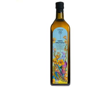 Wellbear Lijnzaadolie Koudgeperst - 1000 ml