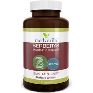Medverita Berberis 400 mg - 120 Capsules