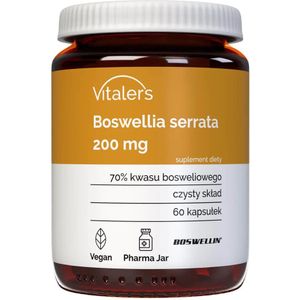 Vitaler's Boswellia Serrata 200 mg - 60 Capsules