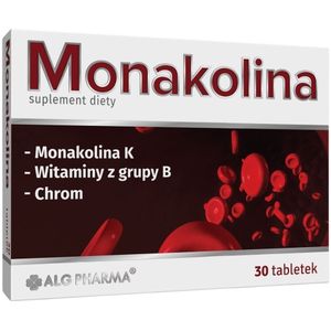 ALG Pharma Monacoline + B-vitaminen + Chroom - 30 tabletten