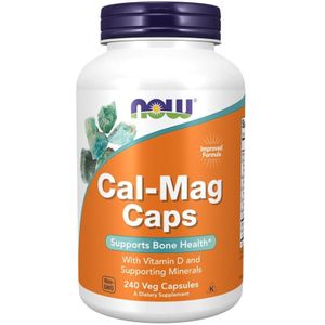 Now Foods Cal-Mag Caps - 240 Capsules