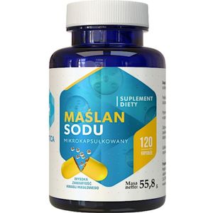 Hepatica Micro-ingekapseld natriumbutyraat 370 mg - 120 capsules