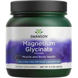 Swanson Albion Magnesium Glycinate, poeder  - 150 g