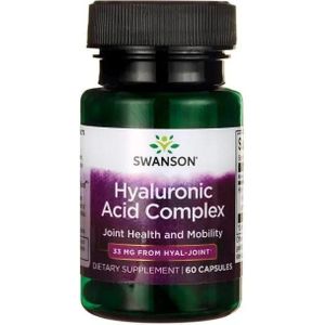 Swanson Hyaluronzuur Complex 33 mg - 60 Capsules