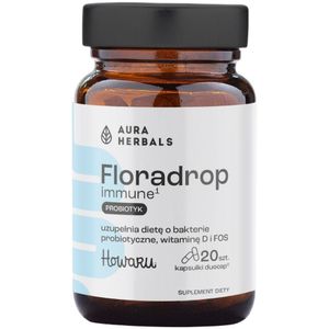 Aura Herbals Floradrop Immuun Probioticum - 20 Capsules