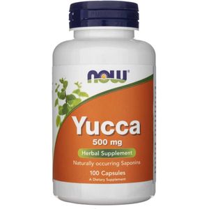 Now Foods Yucca 500 mg - 100 Capsules