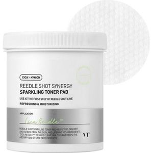 VT Cosmetics Reedle Shot Synergy Sparkling Toner Pad - 80 Stuks