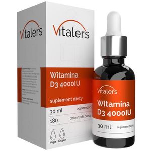 Vitaler's Vitamine D3 4000 IE, Druppels - 30 ml