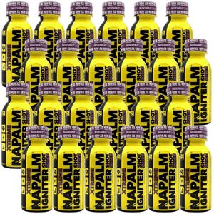 Fitness Authority Napalm Igniter Juice Shot, Passievrucht - 24 Stuks