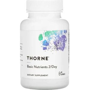 Thorne Research - Basic Nutrients 2/Day - Voedingssupplement - 60 Capsules