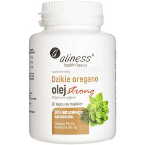 Aliness Wilde oregano-olie STERK 100% natuurlijk - 90 Capsules