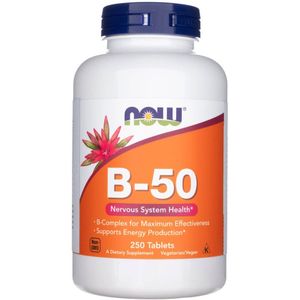 Now Foods B-50 - 250 tabletten