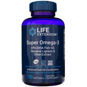 Life Extension - Super Omega-3 EPA/DHA - Vetzuren - 120 Softgels