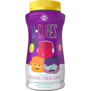 Solgar U-Cubes Multi-Vitamine en Mineralen voor Kinderen - 120 Gummies