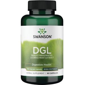 Swanson DGL zoethoutextract - 90 Capsules