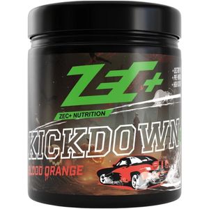 ZEC+ Kickdown Basic, Pre-Workout Booster, Bloedsinaasappel - 380 g