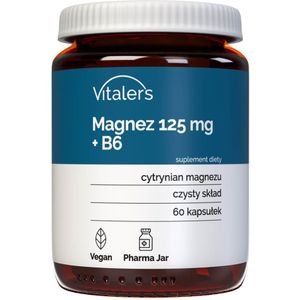 Vitaler's Magnesium 125 mg + Vitamine B6 - 60 Capsules