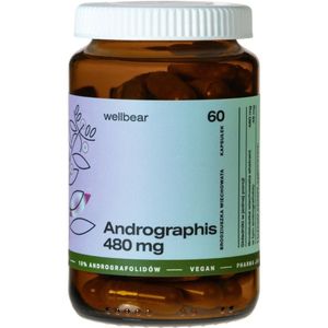 Wellbear Andrographis 480 mg - 60 capsules