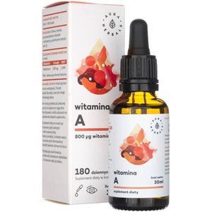 Aura Herbals - Vitamine A - Druppels - 30 ml
