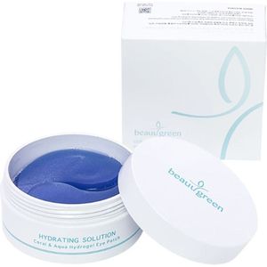 Beauugreen koraal & aqua hydrogel ooglapjes - 60 stuks