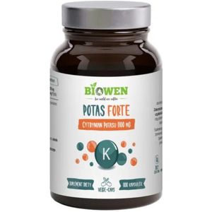 Biowen Kalium Forte, Kaliumcitraat 1100 mg - 100 Capsules