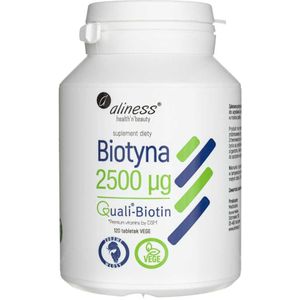 Aliness Biotine 2500 mcg QualiBiotin ® - 120 tabletten