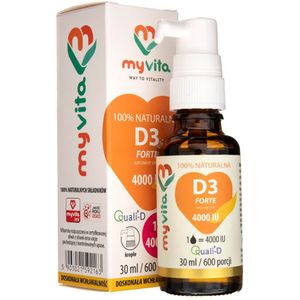 MyVita Vitamine D3 4000 IU max - 30 ml