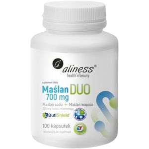 Aliness Maślan DUO (Calcium + Natrium) 700 mg - 100 capsules
