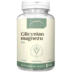 Nanga Magnesiumglycinaat 850 mg - 100 capsules
