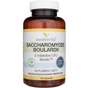 Medverita Saccharomyces boulardii Biootic™ 5 miljard CFU's - 120 Capsules
