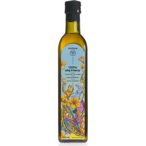 Wellbear Lijnzaadolie Koudgeperst - 500 ml