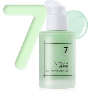 Numbuzin - No.7 Mild Green Soothing Serum - Gezichtsreiniger - Groen - Natuurlijke Ingrediënten