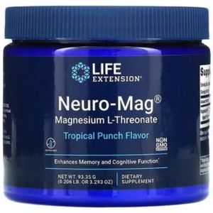 Life Extension Neuro-Mag Magnesium L-Threonaat - 93,35 g
