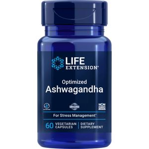 Life Extension - Geoptimaliseerd Ashwagandha-extract - 60 Plantaardige Capsules
