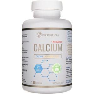 Progress Labs Calcium + Vitamine C - 120 Capsules