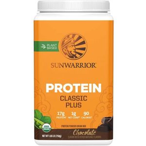 Sunwarrior - Classic Plus - Proteïne - Chocolade - 750 Gram
