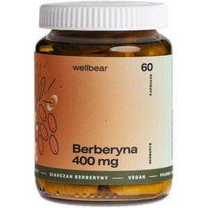 Wellbear Berberine 400 mg - 60 Capsules
