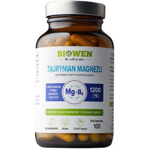 Biowen Magnesiumtaurinate 600 mg - 100 capsules