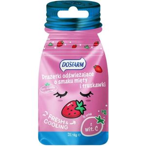 Dosfarm Verfrissende dragees met vitamine C, St RAW bes en munt - 16 g