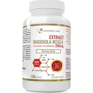 Progress Labs Rhodiola Rosea 200 mg - 120 Capsules