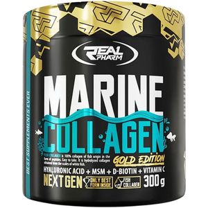 Real Pharm Marine Collagen, Sinaasappel - 300 g