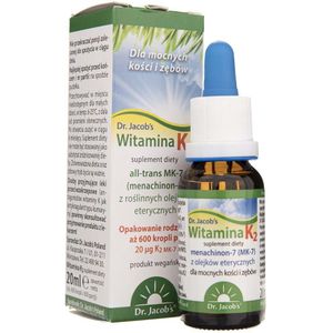 Dr. Jacob's Vitamine K2, druppels - 20 ml