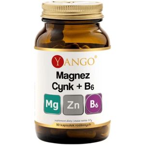 Yango Magnesium + Zink + Vitamine B6 - 90 Capsules