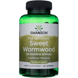 Swanson Volledig Spectrum Zoete Alsem (Artemisia annua) 425 mg - 90 Capsules