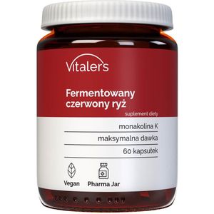 Vitaler's Gefermenteerde Rode Rijst - 60 Capsules