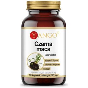 Yango Zwarte Maca - 90 Capsules