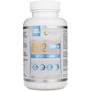 Wish Vitamine B12 1000 mcg + Probioticumum - 120 Capsules