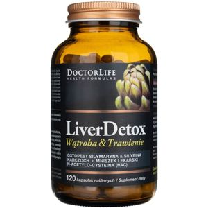 Doctor Life LiverDetox Lever en Spijsvertering - 120 Capsules
