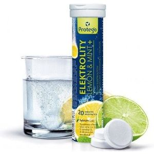 Protego Elektrolyten, Citroen&Munt+ - 20 tabletten